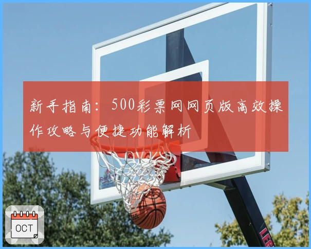 新手指南：500彩票网网页版高效操作攻略与便捷功能解析